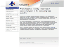 Tablet Screenshot of prismatape.com